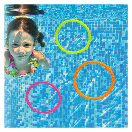 Toi-toys toi giocattoli anelli per immersioni splash set a 3