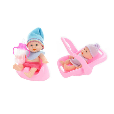 Beau-beau baby beau mini bambola seduta, 12 cm