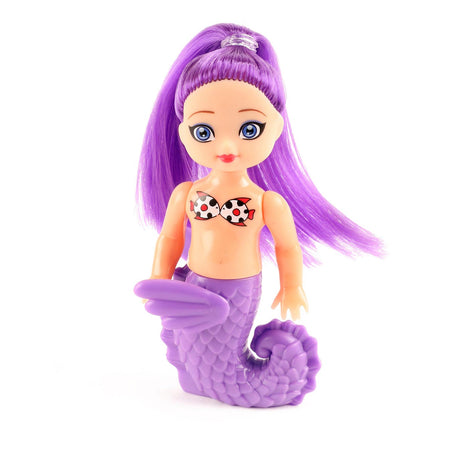 Toi-toys sirene bambola sirena con accessori, 12 cm