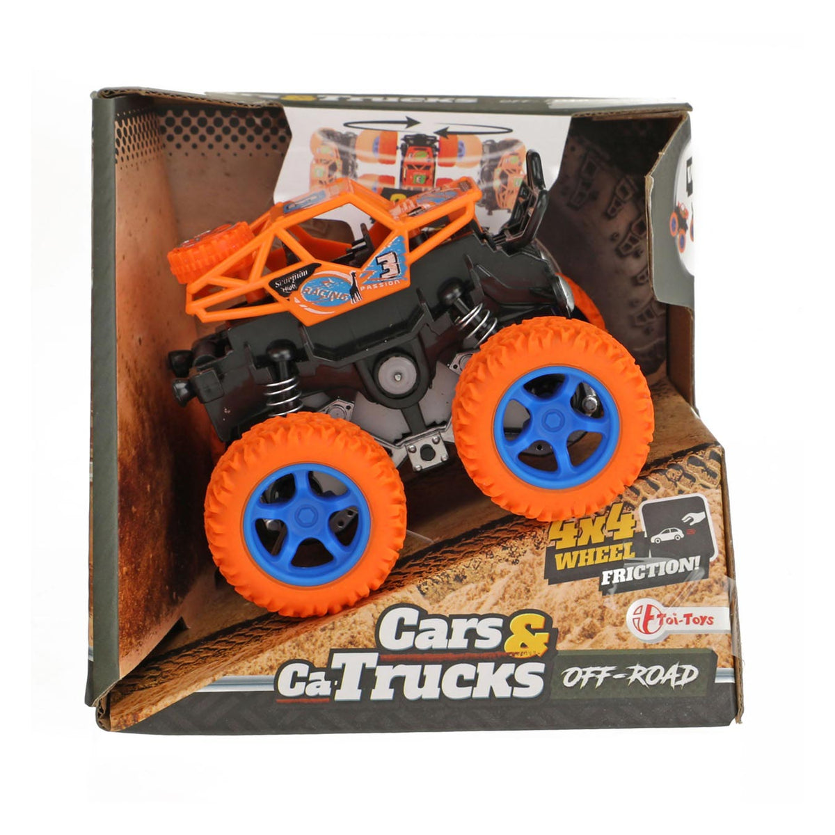 Toi-toys vehicool monster truck 20520z, 4 assi.