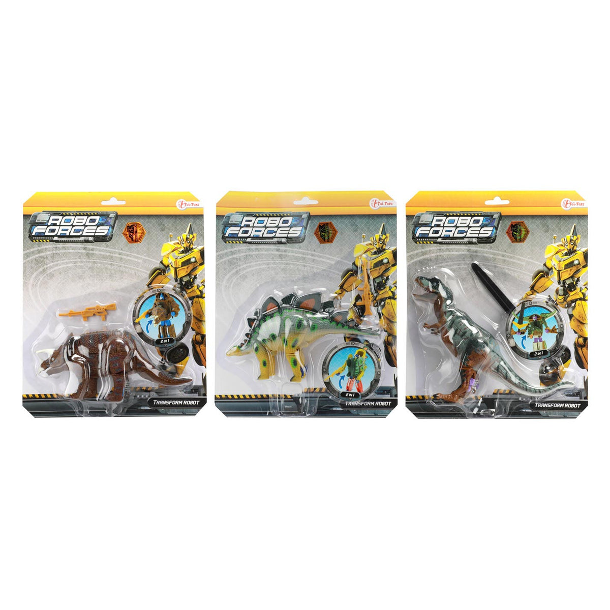 Twisk roboforces robot cambiante dino 30115z