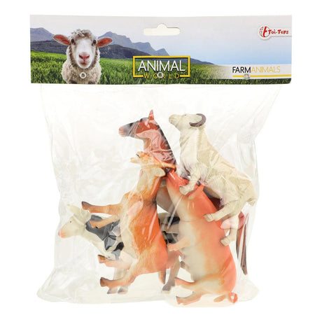 Toi-toys Animal World Farm Animals Deluxe, 5 pz.