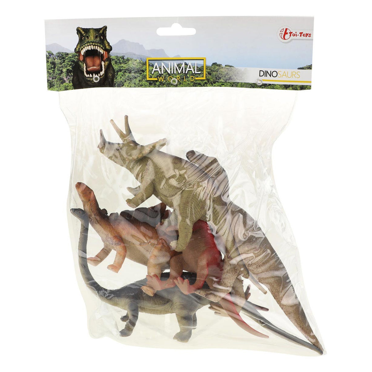 Set da gioco con dinosauri Toi-toys da 5 pezzi