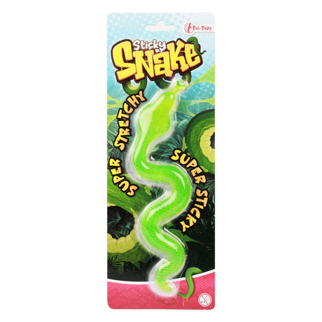 Toi-toys serpente cobra appiccicoso super elastico