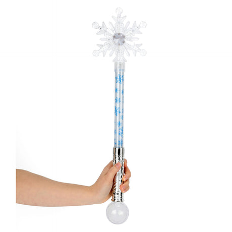 Toi-toys Ice Princess Magic Wand Snowflake con luce