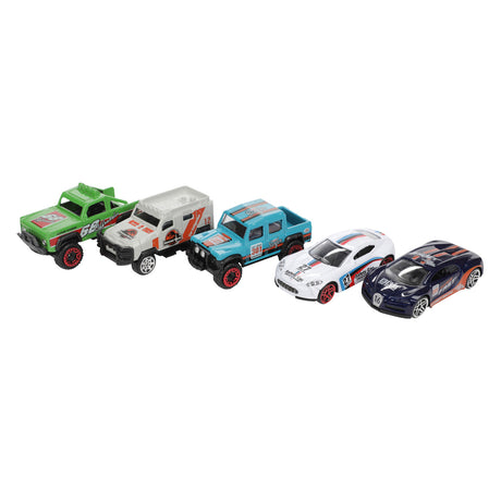 Toi-toys toi Toys set di auto da rally da corsa 5 pezzi