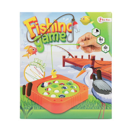 Gioco di pesca elettronico Toi-toys con 3 canne da pesca