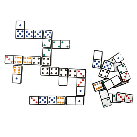 Gioco di domino Toi-toys per numero o colore