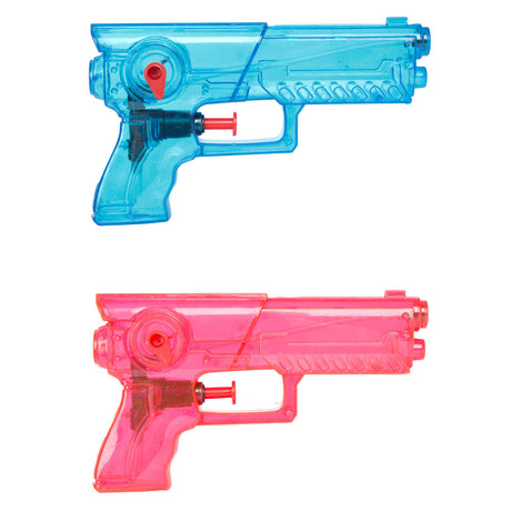 Toi-toys toi giocattoli splash pistola ad acqua trasparente set da 2 pezzi 2 assortiti