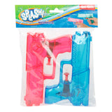 Toi-toys toi giocattoli splash pistola ad acqua trasparente set da 2 pezzi 2 assortiti