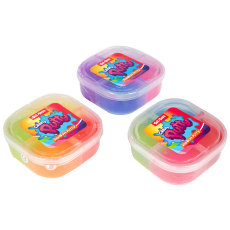 Toi-toys Crazy Putty 4 colori in vaso 3ass