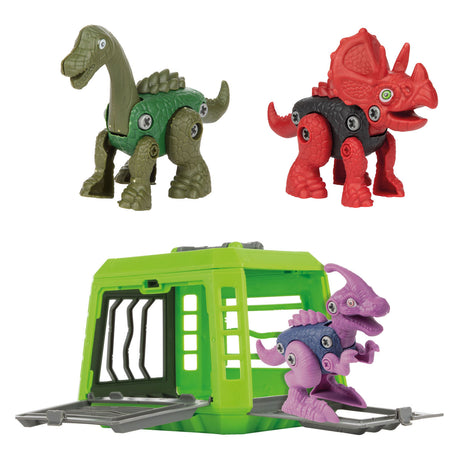 Toi-toys toi giocattoli gabbia con dino fai da te