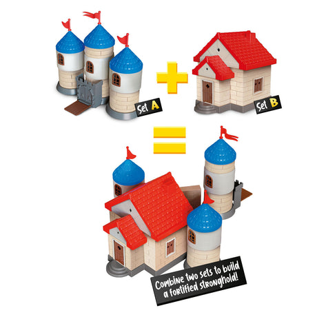 Set per costruire la casa di sabbia Kidscovery, diverse versioni