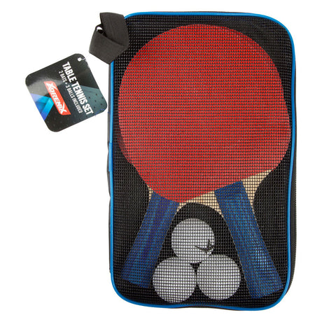 Toi-toys toi giocattoli set da ping pong 2 mazze e 3 palline in borsa