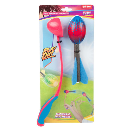 I giocattoli giocano con mini freccia in schiuma con lanciatore 3 assortiti