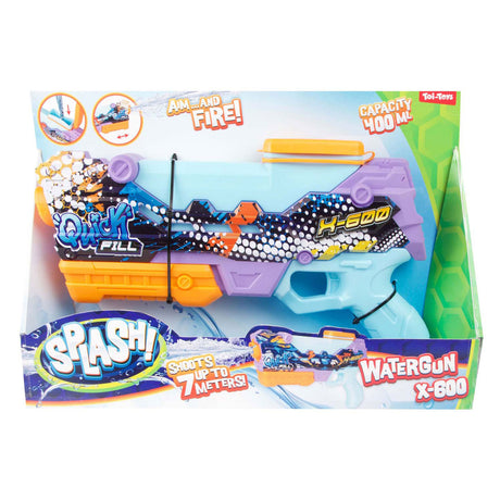 Pistola ad acqua Splash riempimento rapido x600
