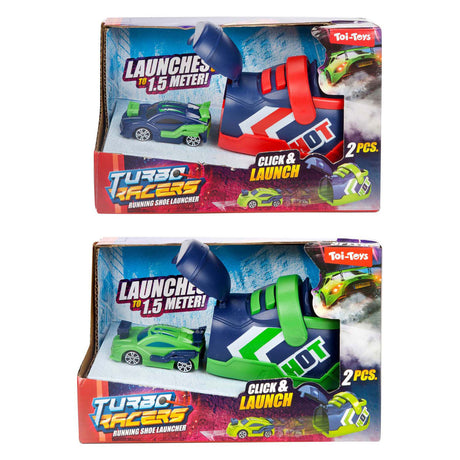 Auto da rally Toi-toys turbo racer con spara-scarpe