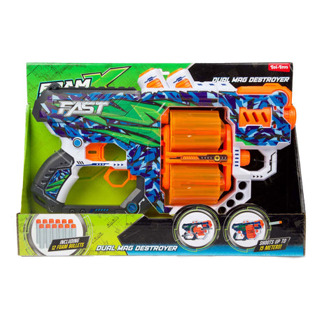 Pistola Toi-toys Foam Strikex Fast L con 12 frecce in schiuma