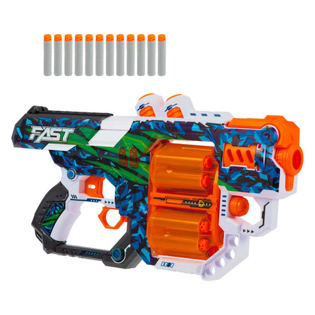 Pistola Toi-toys Foam Strikex Fast L con 12 frecce in schiuma