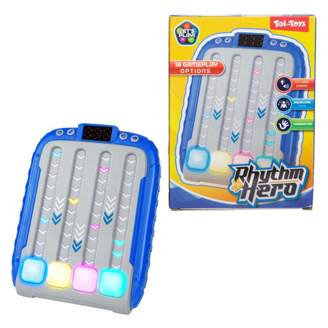 Toi-toys divertente gioco elettronico rhythm hero +l-g 3 assortiti