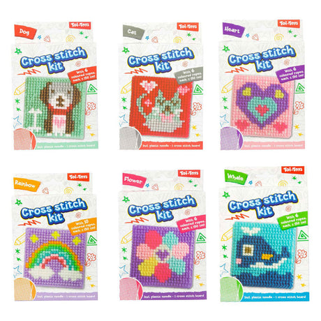Set da ricamo a punto croce Toi-Toys Toi Toys