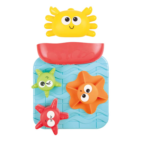 Toi-toys stelline giocattoli da bagno granchio mulino ad acqua
