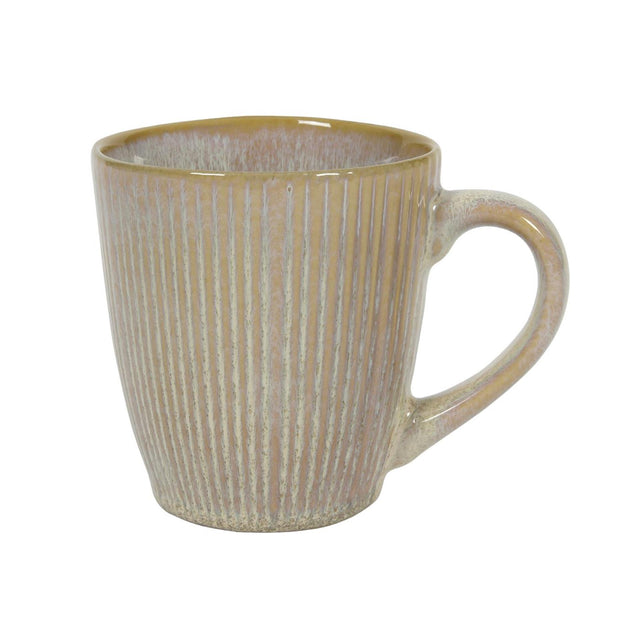Tazza da caffè Lines beige oceano da 340 ml, scatola da 6