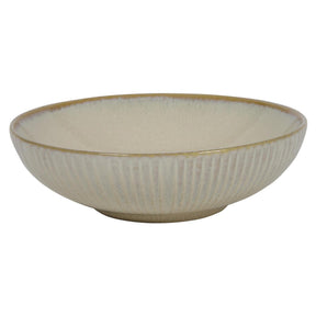 Piatto fondo linee beige oceano ø18x5,5cm