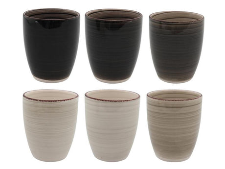 Svenska living koffiemok industrieel zonder oor doos a 6 stuks 340ml