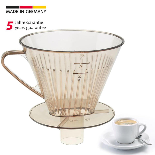 Portafiltro caffè Westmark con beccuccio trasparente n. 4