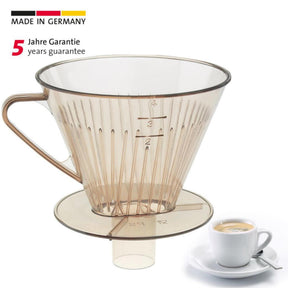 Portafiltro caffè Westmark con beccuccio trasparente n. 4