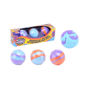 Johntoy John Toy Bouncing Planets Putty set da 3