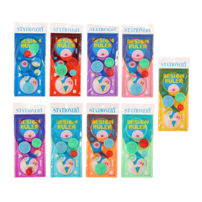 Set da disegno con righello spirografo Jono Toys