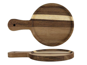 Piatto da portata in acacia dia.15x1,5cm