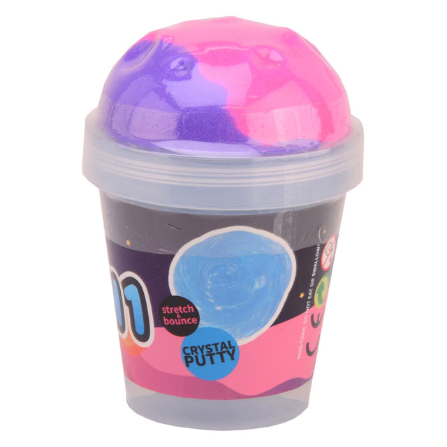 Johntoy john toy galaxy explorer sabbia e mastice 2 in 1 dia8,5x12 cm