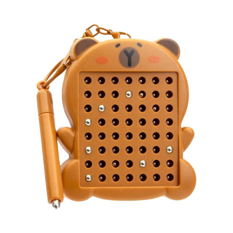 Jono toys capibara magneetbordje aan sleutelhanger