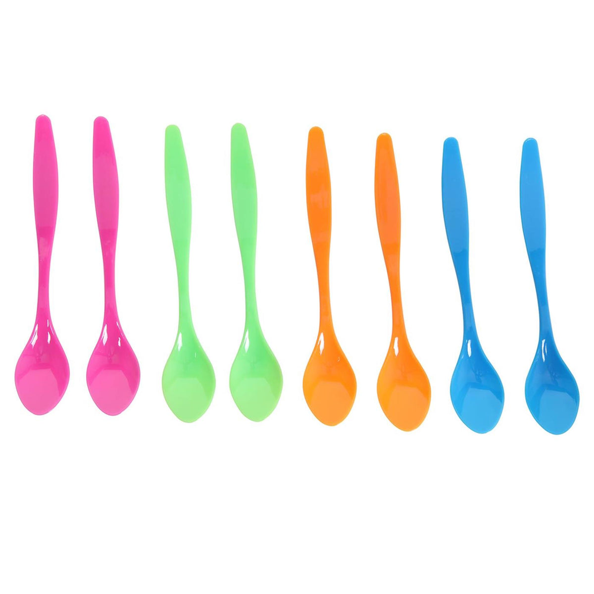 Cucchiai di plastica, confezione da 8