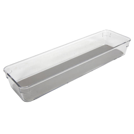 Organizer per utensili da cucina in plastica 32x9x5 cm
