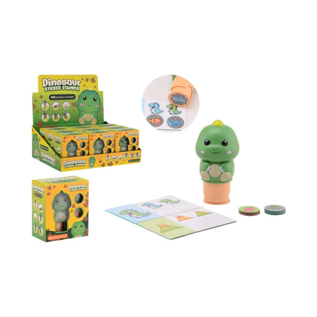 Stampino per adesivi con dinosauri Johntoy
