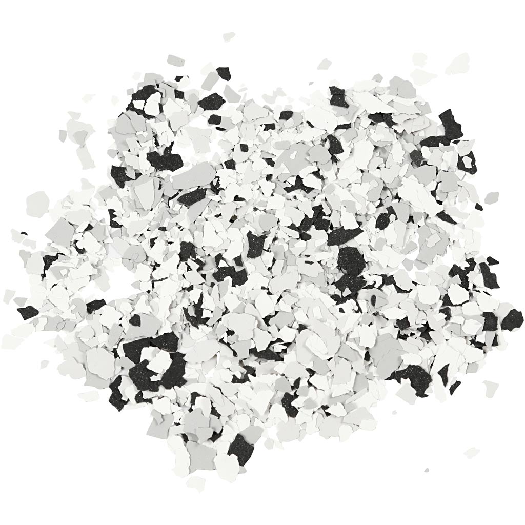 Fiocchi di terrazzo, neri, 90 gr 1 scatola