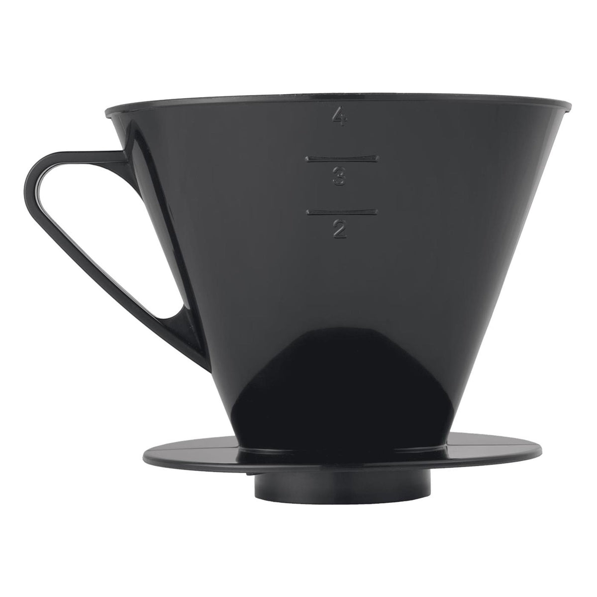 Portafiltro caffè Metaltex n. 4 nero