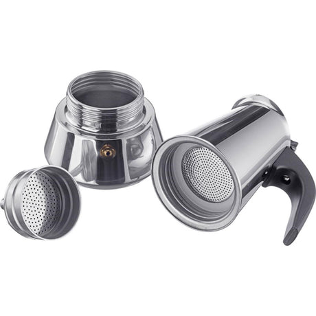 Caffettiera per caffè espresso Westmark Brasilia plus da 6 tazze adatta a tutte le fonti di calore, compresa l'induzione.