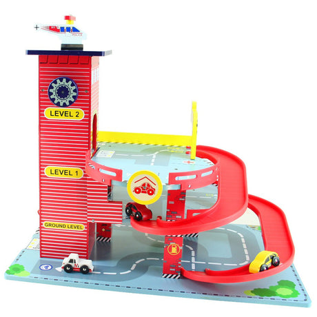 Garage in legno Playwood mentari rosso