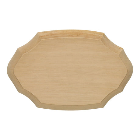 Playwood decora la tua targhetta in legno spessa, 17x11 cm