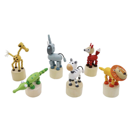 Giungla di bambole a pressione in legno Playwood