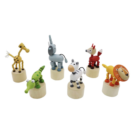 Giungla di bambole a pressione in legno Playwood