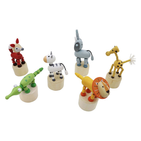 Giungla di bambole a pressione in legno Playwood