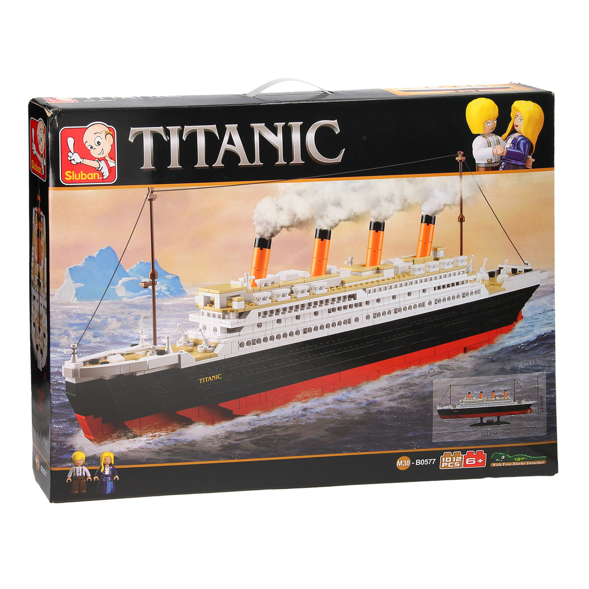 Sluban Titanic grande, 1012 pezzi.