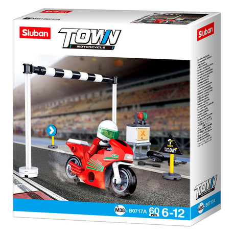 Sluban Racing Motor Town Junior 16,5 x 14,1 cm 60 pezzi