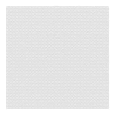 Base in mattoncini Sluban - piastra di base piastra di base piastra di costruzione per mattoncini bianco - 32x32 borchie - 25,6 x 25,6 cm m38‑b0833b da 4 anni